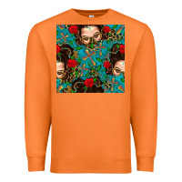 Carrot Messy Bun Mom And Cross With Leopard Patterns Premium Sweatshirt - BundleAndBundleShop