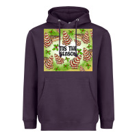 Plum tis the season christmas tree cake Heavyweight Hoodie - MaliasSmallBusiness