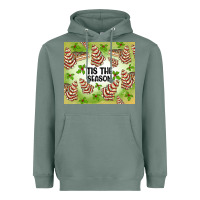 Sage tis the season christmas tree cake Heavyweight Hoodie - MaliasSmallBusiness