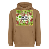 Toasted Coconut tis the season christmas tree cake Heavyweight Hoodie - MaliasSmallBusiness