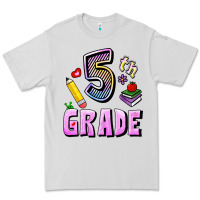 Dove Grey Fifth Grade Premium Tee - RanaPortraitStore