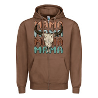 Chestnut mama Zipper Hoodie - MaliasSmallBusiness