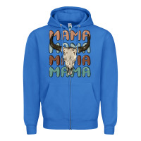 True Royal mama Zipper Hoodie - MaliasSmallBusiness