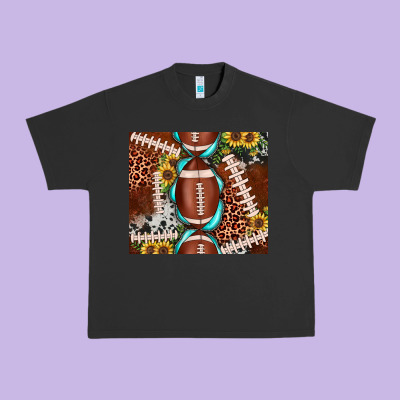 Football Leopard Gemstone Sunflower Tumbler3 Urban Heavy Tee Designed By Jahusdesignshop