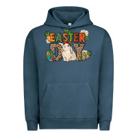 Pigment Midnight Navy Easter Day Urban Hoodie - HowdyJamesFarm