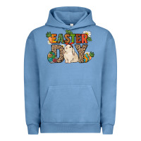 Pigment Pebble Blue Easter Day Urban Hoodie - HowdyJamesFarm