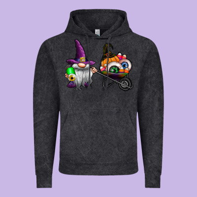 Halloween Vintage Hoodie Designed By Cowhidedigitalart