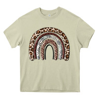Mossy Cheetah rainbow Heavy Core Tee - MaliasSmallBusiness