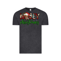 Vintage Black mooey christmas Vintage Tee - JahusDesignShop