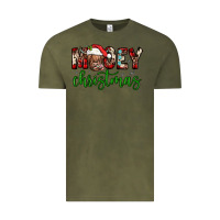 Vintage Olive mooey christmas Vintage Tee - JahusDesignShop