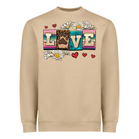 Mushroom love dog Heavyweight Sweatshirt - AdoDesignShop