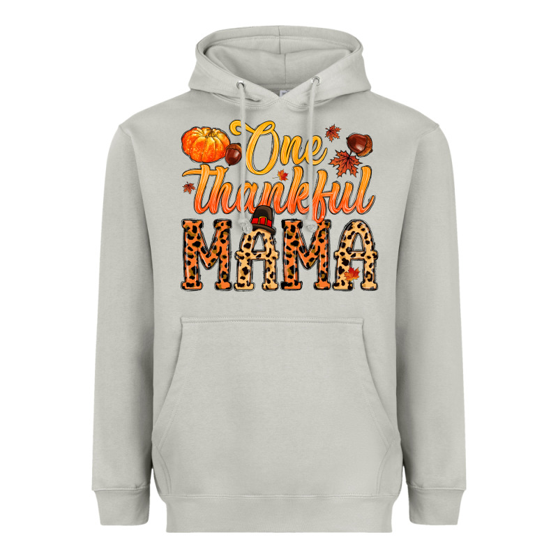 One Thankful Mama Heavyweight Hoodie by MaliasSmallBusiness | Teevron