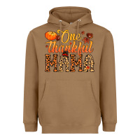 Toasted Coconut one thankful mama Heavyweight Hoodie - MaliasSmallBusiness