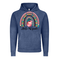 Vintage Denim hello 1 st grade Vintage Hoodie - JahusDesignShop