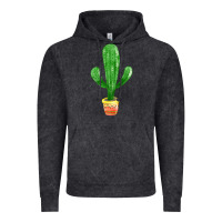 Vintage Black mexican cactus Vintage Hoodie - FaDigitalArtStudio
