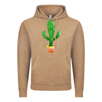 Vintage Coffee mexican cactus Vintage Hoodie - FaDigitalArtStudio