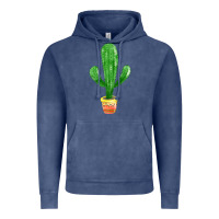 Vintage Denim mexican cactus Vintage Hoodie - FaDigitalArtStudio