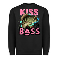 Black kiss my bass Heavyweight Sweatshirt - JahusDesignShop