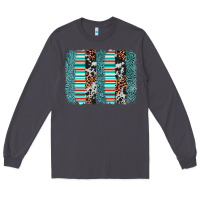 Smoke serape leopard cowhide  brushstroke Long Sleeve Tee - AdoDesignShop
