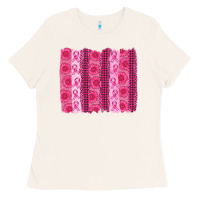 Bone breast cancer brushstroke Ladies Tee - AdoDesignShop