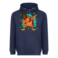 Navy turkey Heavyweight Hoodie - MaliasSmallBusiness