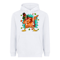 White turkey Heavyweight Hoodie - MaliasSmallBusiness