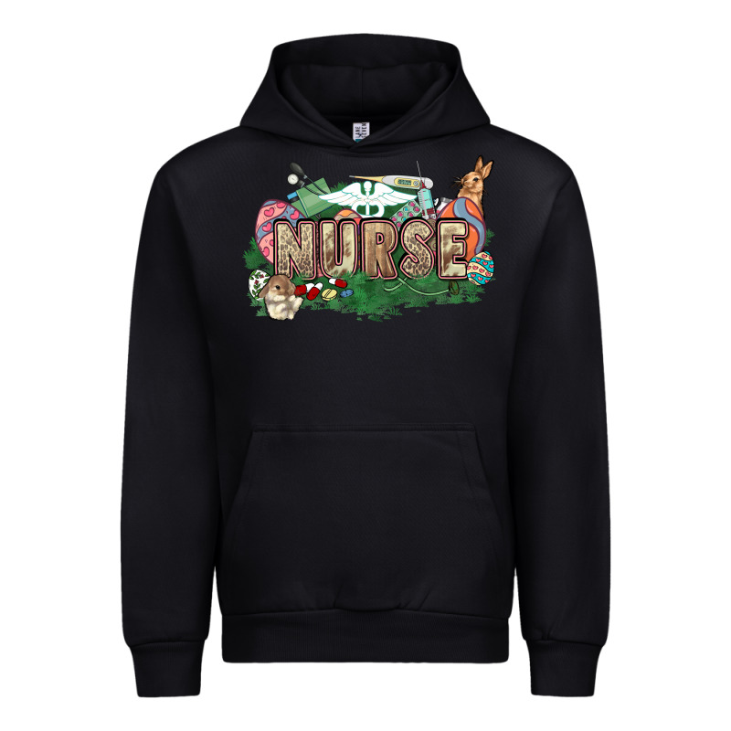 Easter Egg Nurse Bunny Easter Day Urban Hoodie by HowdyJamesFarm | Teevron