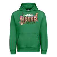 Emerald Easter egg Nurse bunny Easter Day Urban Hoodie - HowdyJamesFarm