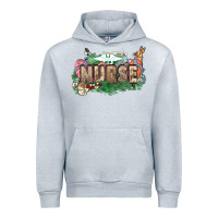 Heather Grey Easter egg Nurse bunny Easter Day Urban Hoodie - HowdyJamesFarm