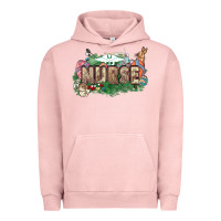 Pigment Salmon Easter egg Nurse bunny Easter Day Urban Hoodie - HowdyJamesFarm