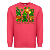 Cardinal happy st. patricks day with gnomies Premium Sweatshirt - BundleAndBundleShop
