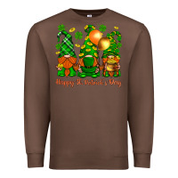 Chestnut happy st. patricks day with gnomies Premium Sweatshirt - BundleAndBundleShop