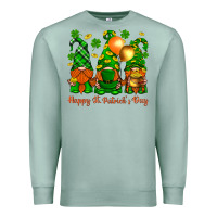 Seafoam happy st. patricks day with gnomies Premium Sweatshirt - BundleAndBundleShop
