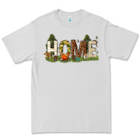 Dove Grey home camping Premium Tee - texasbilliewilder