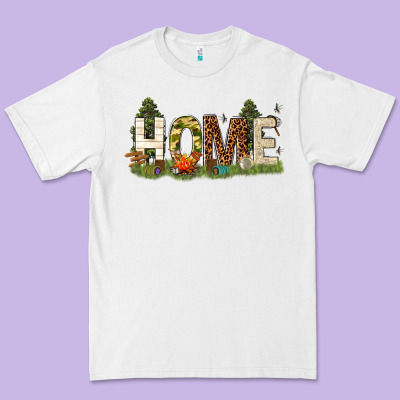 Premium Tee home camping