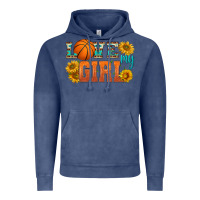 Vintage Denim love my girl basketball Vintage Hoodie - HRA Design Shop