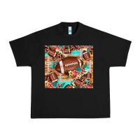 Black football leopard cowhide Urban Heavy Tee - JahusDesignShop
