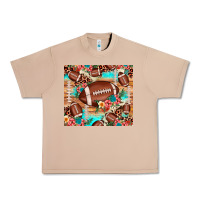Burro football leopard cowhide Urban Heavy Tee - JahusDesignShop