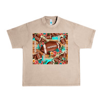 French Oak football leopard cowhide Urban Heavy Tee - JahusDesignShop