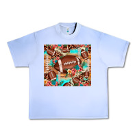 Grape Ice football leopard cowhide Urban Heavy Tee - JahusDesignShop