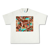 Pistachio football leopard cowhide Urban Heavy Tee - JahusDesignShop