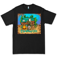 Black camping life tumbler Premium Tee - BarkalooDesign