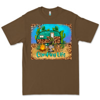 Cacao camping life tumbler Premium Tee - BarkalooDesign
