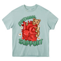 Arona emotional support Heavy Core Tee - MaliasSmallBusiness