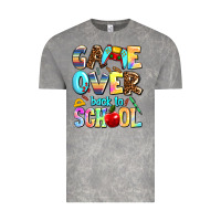 Cloud Rock game over back to school Vintage Tee - AdoDesignShop
