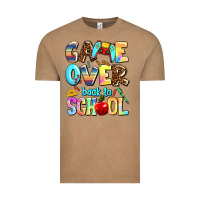 Vintage Coffee game over back to school Vintage Tee - AdoDesignShop