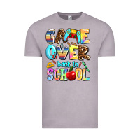 Vintage Zinc game over back to school Vintage Tee - AdoDesignShop