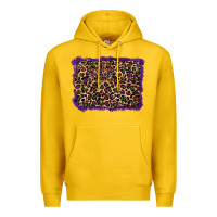 Lemon mardi gras leopard background Premium Hoodie - RanaPortraitStore
