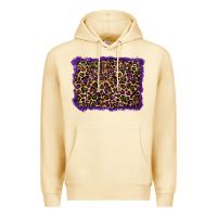 Pina Colada mardi gras leopard background Premium Hoodie - RanaPortraitStore