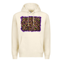 Tofu mardi gras leopard background Premium Hoodie - RanaPortraitStore